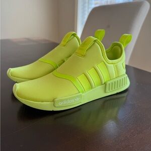 NEW Child’s Size 2 Adidas NMD 360 J 'Team Semi Solar Yellow' sneakers